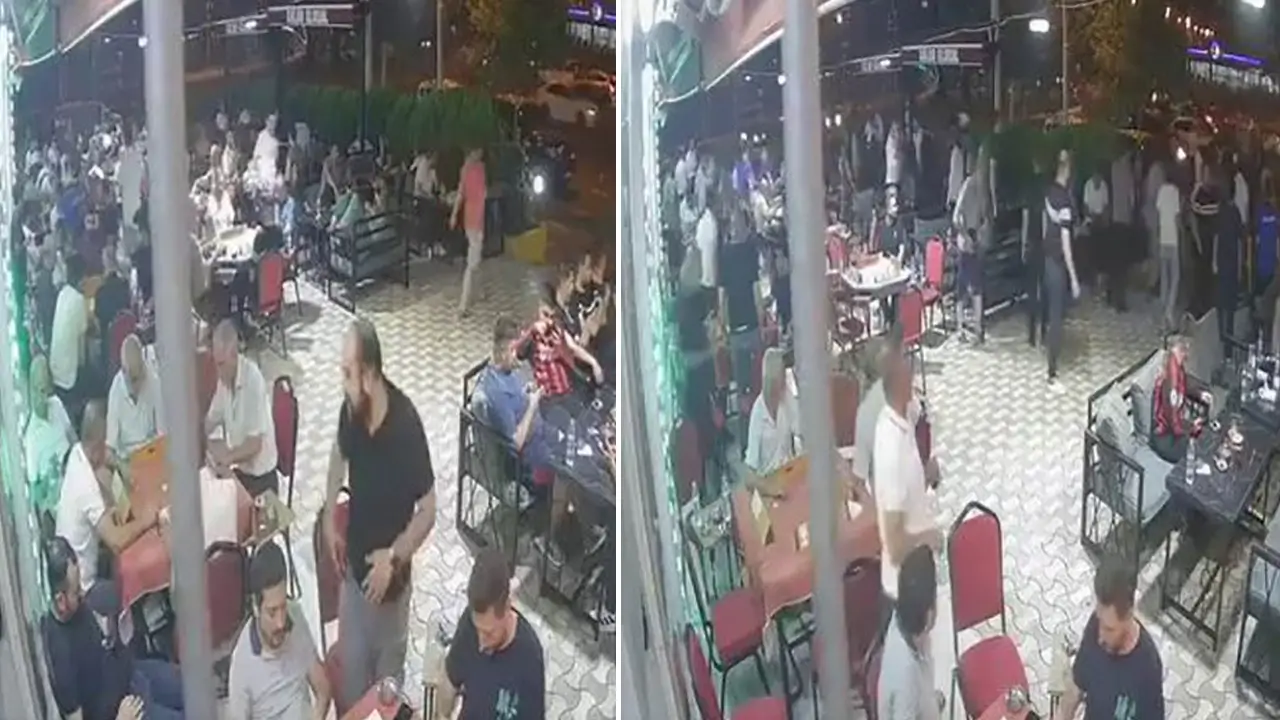 Diyarbakır'da yayaya çarpan aracın neden olduğu kaza kamerada