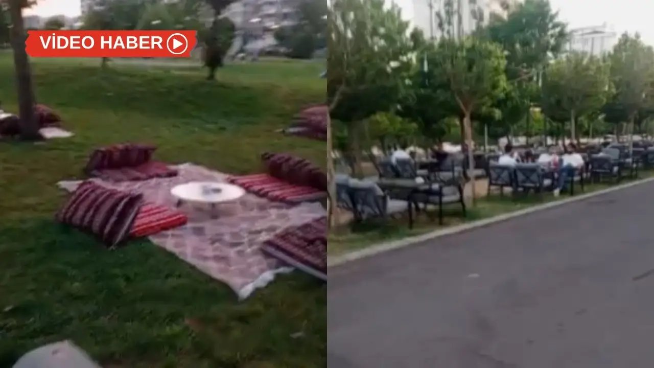 Diyarbakır’da kaldırımdan sonra park işgali