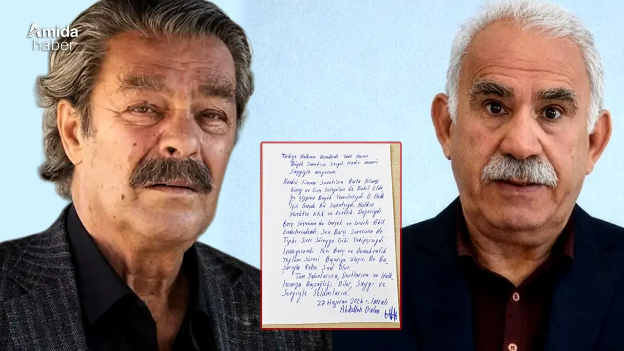 Öcalan'dan Kadir İnanır için taziye mesajı: Halk için gerçek bir sanatçıydı