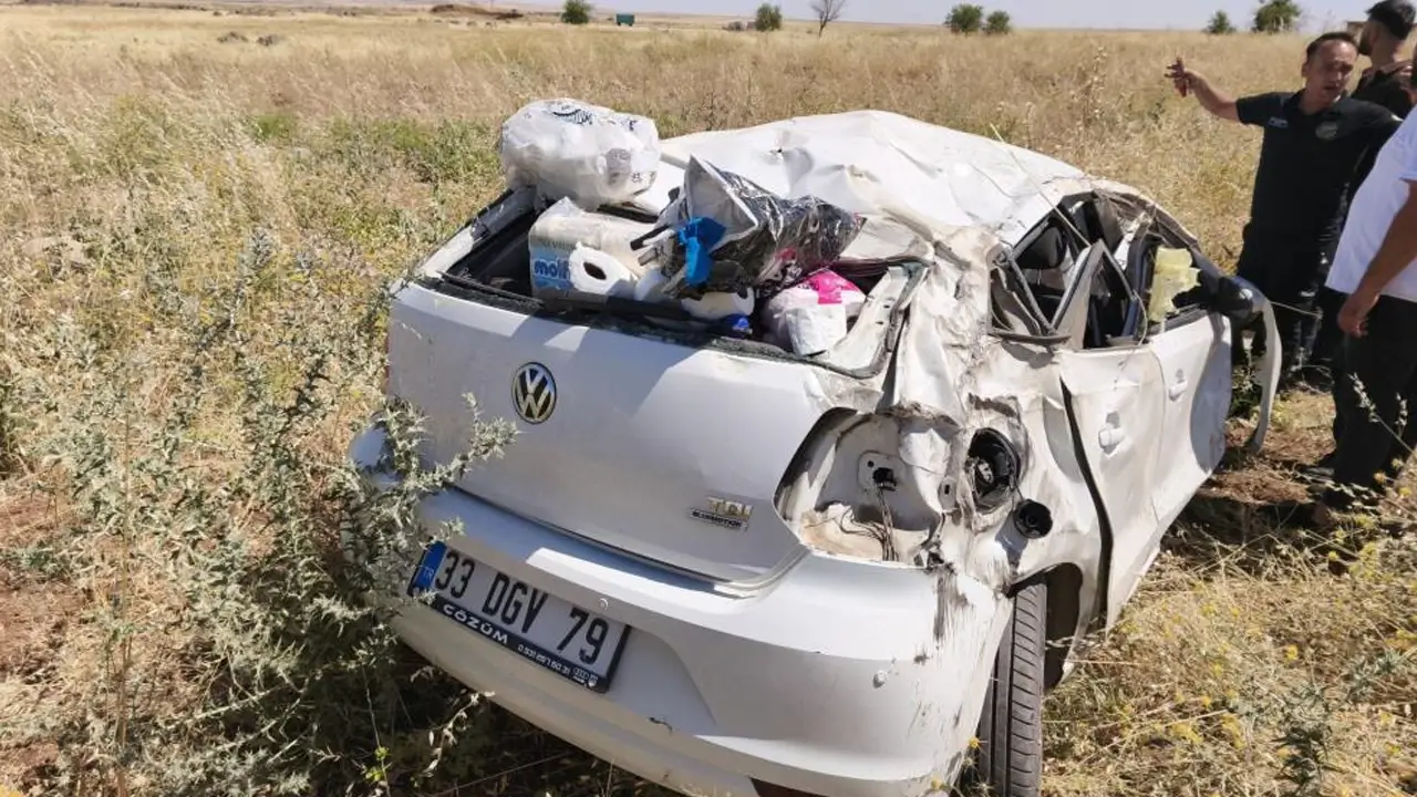 Şırnak'ta otomobil şarampole devrildi: Aynı aileden 5 yaralı