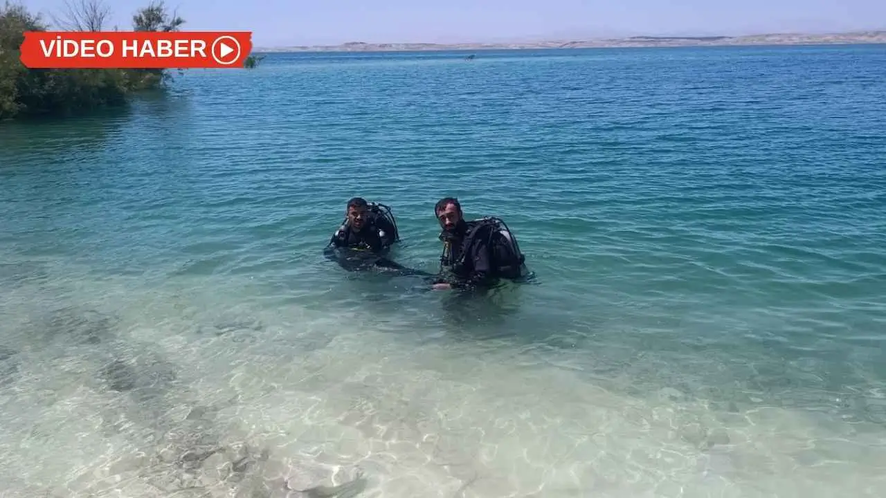 Serinlemek için girdiği baraj gölünde can verdi