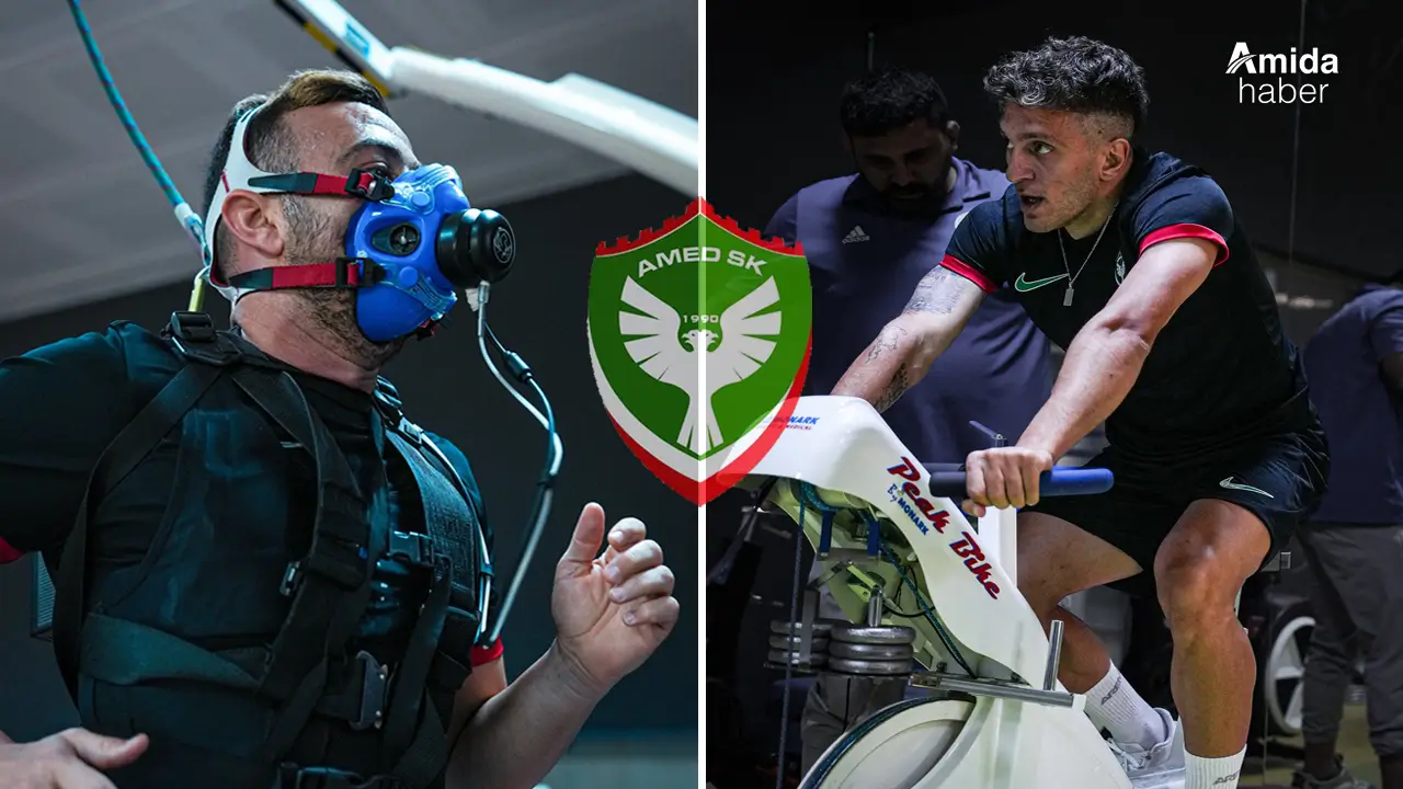 Amedspor futbolcuları testten geçti