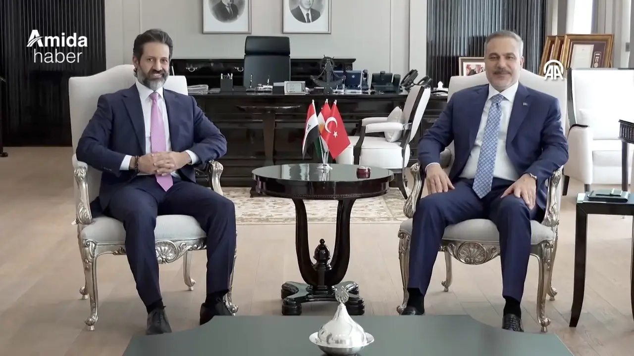 Dışişleri Bakanı Fidan, Kubad Talabani ile görüştü
