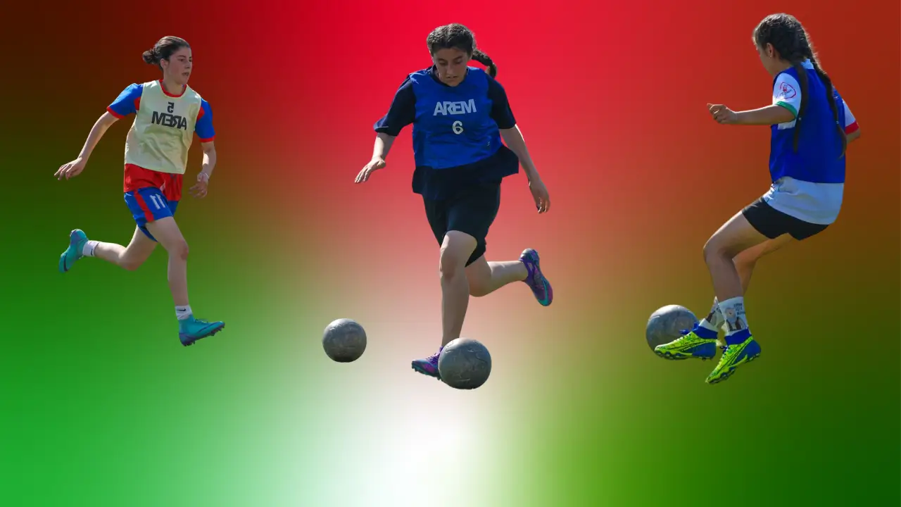 Fotoğraflarla Amedspor Kadın Futbol Takımı seçmeleri