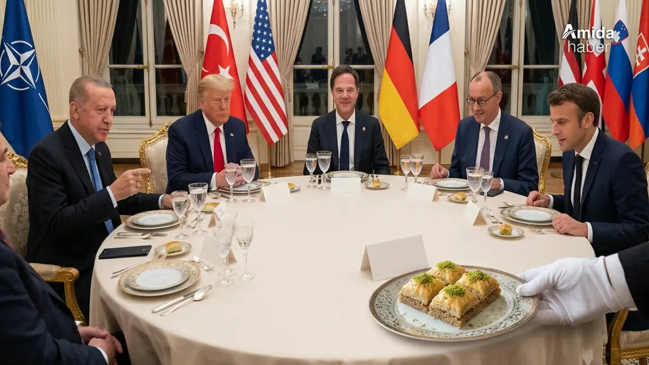 Diyarbakır’ın tatlısı Saraydaki NATO sofrasında
