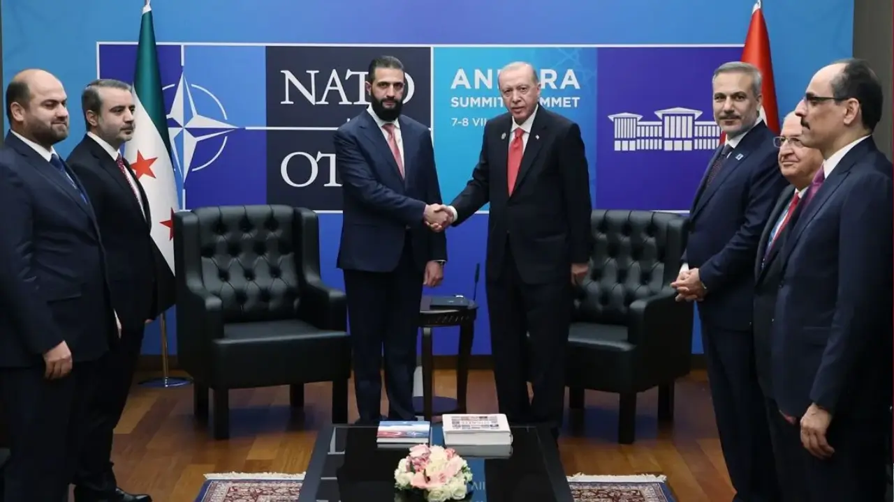 Erdoğan, Suriye Cumhurbaşkanı Ahmed Şara ile görüştü