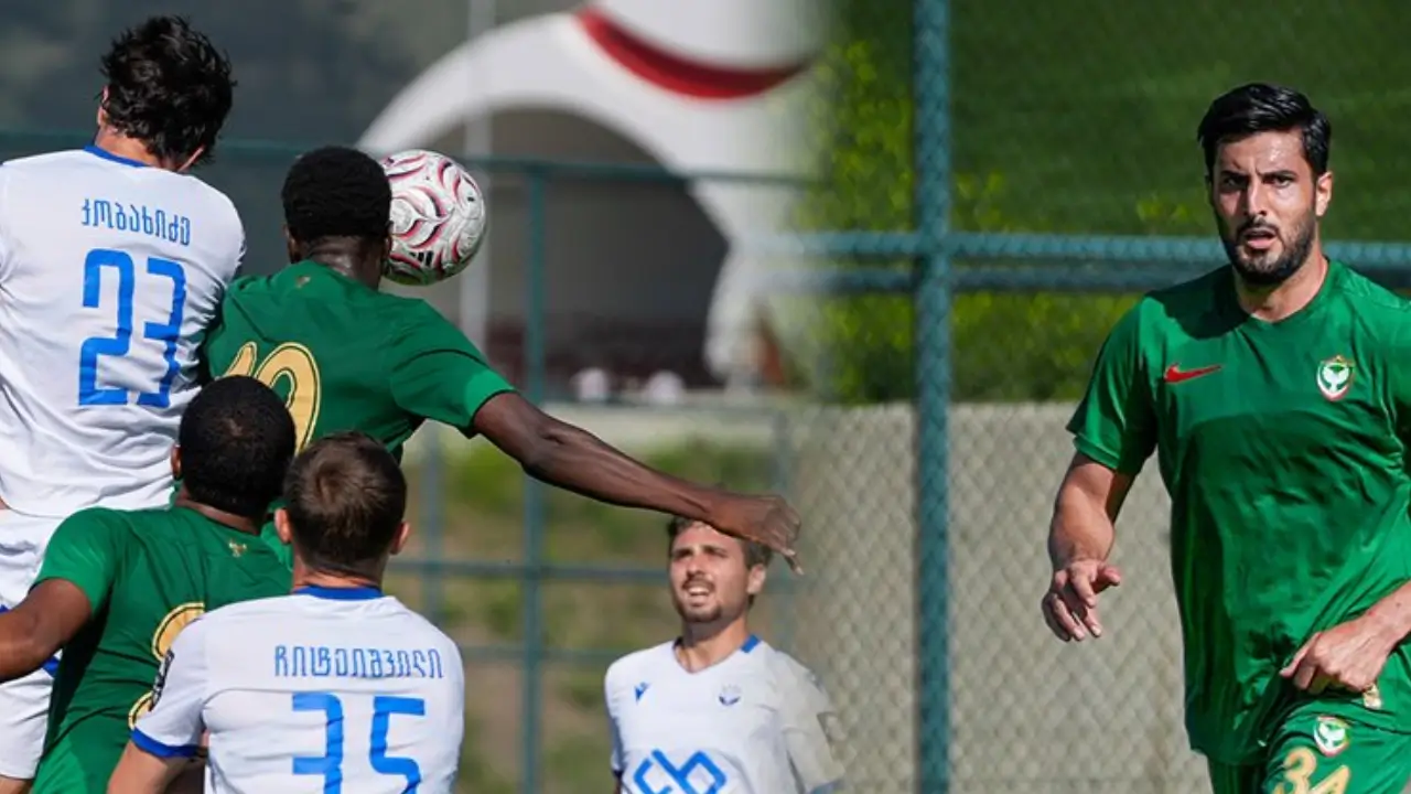 Amedspor ilk hazırlık maçında Dinamo Batumi'ye mağlup oldu