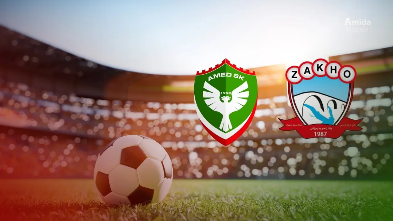 Amedspor’un ikinci hazırlık maçı Zahospor ile
