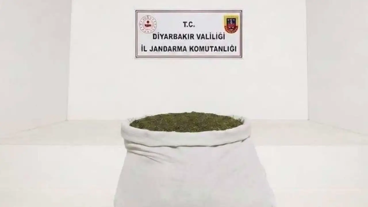 Diyarbakır’da 107 kilogram esrar ele geçirildi