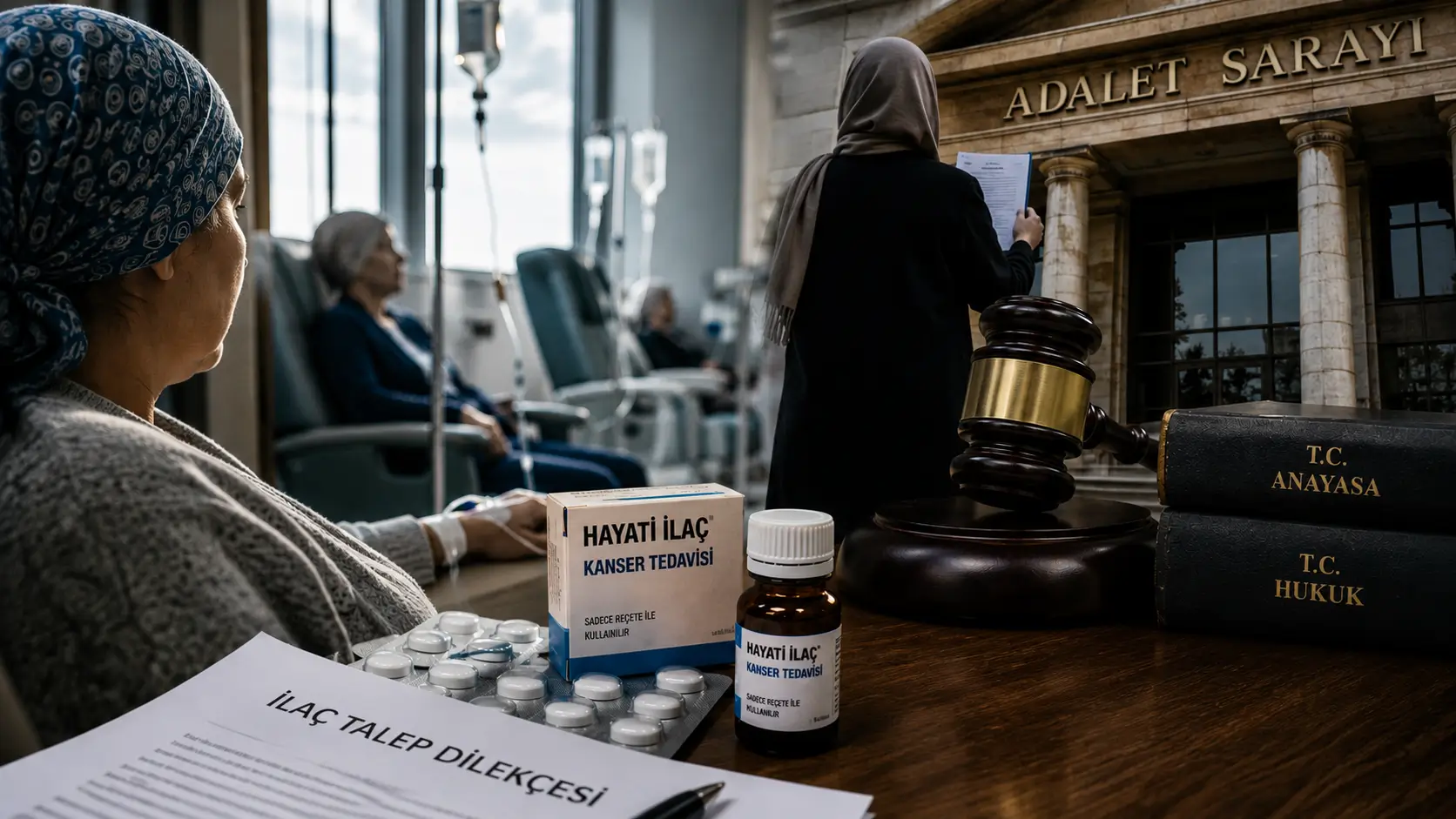 Diyarbakır’da acı reçete: Kanser hastaları mahkemelerde şifa arıyor