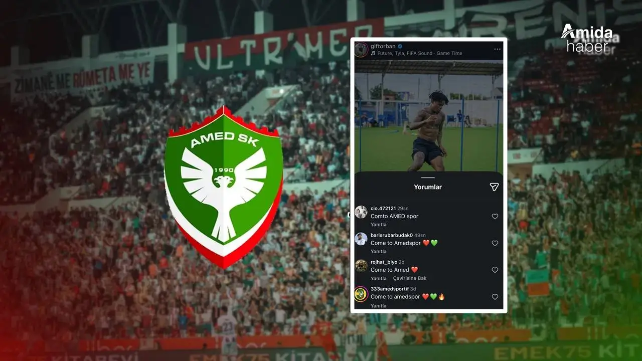 Taraftardan Gift Orban seferberliği: Come to Amedspor