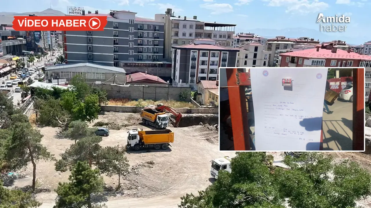 Amida Haber gündeme getirdi: İnşaat mühürlendi