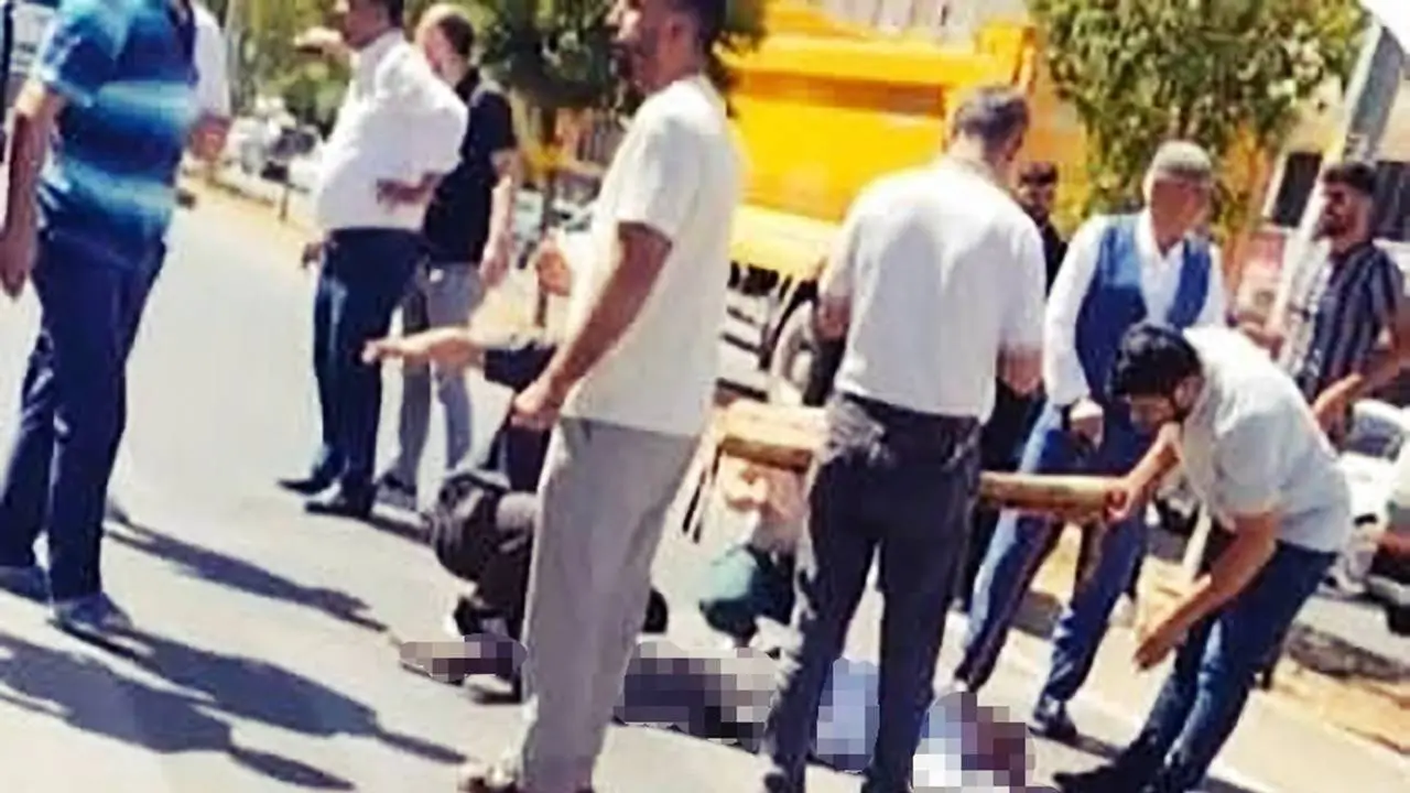 Diyarbakır’da kamyon çarpan dede kurtarılamadı