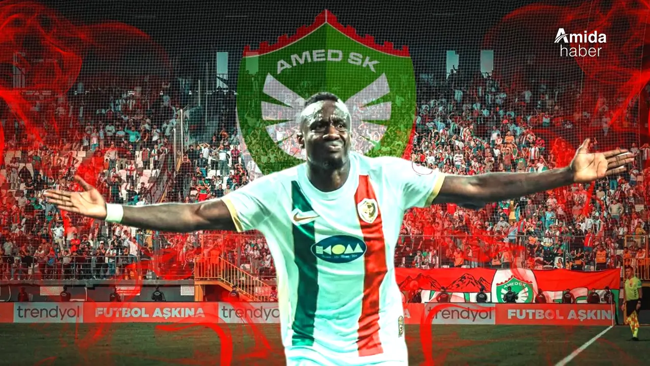 Amedspor Diagne ile görüştü: Kalıyor mu?
