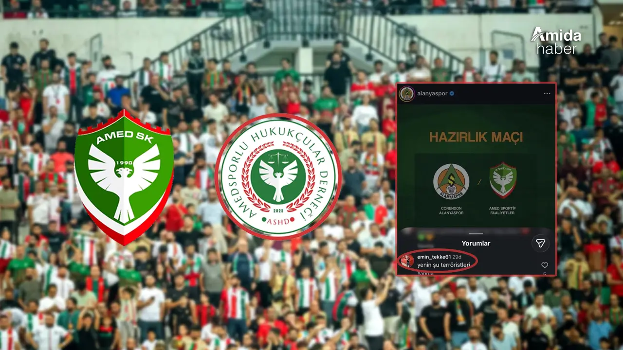 Amedspor’a ‘terörist’ diyen Fatih Tekke’nin oğluna suç duyurusu