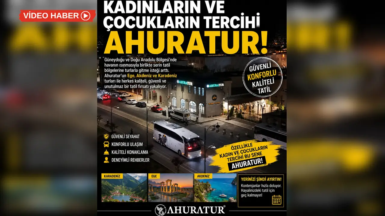 Kadın ve çocukların tercihi bu yaz Ahuratur oldu