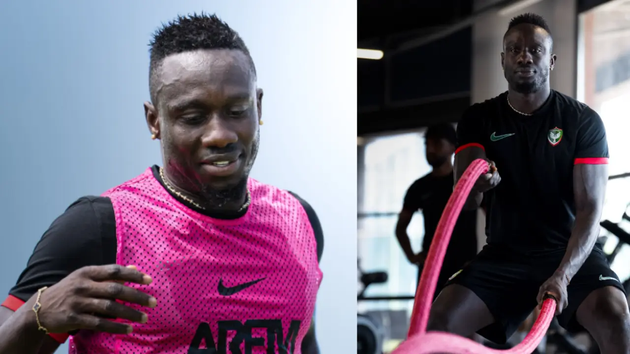 Kampa katılan Diagne’den ‘iş yerinde’ paylaşımı