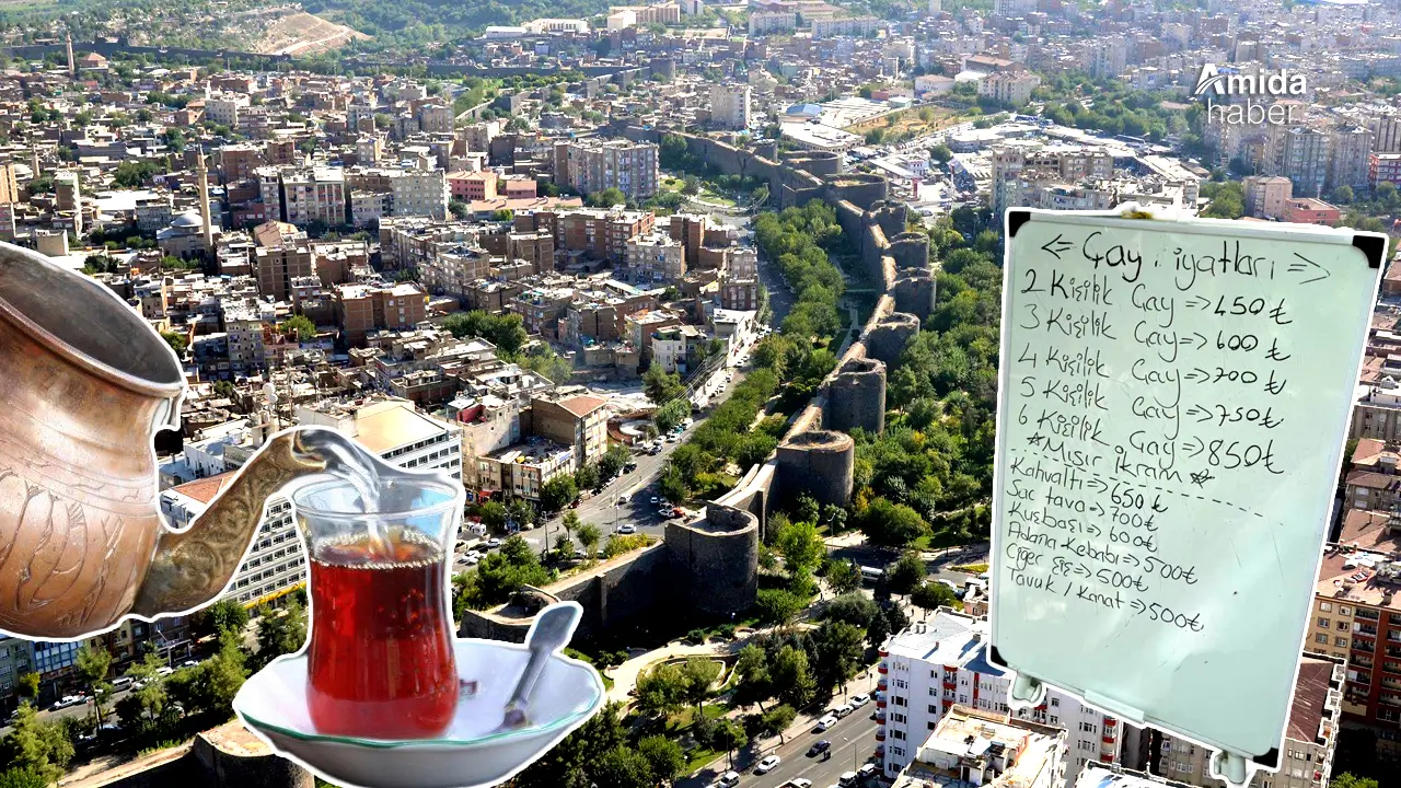 Diyarbakır’da kebap fiyatına çay: 450 TL