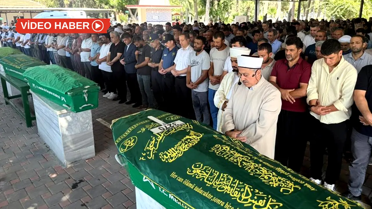 Mersin’de 4 kişi defnedildi: Arapça ağıtlar yükseldi