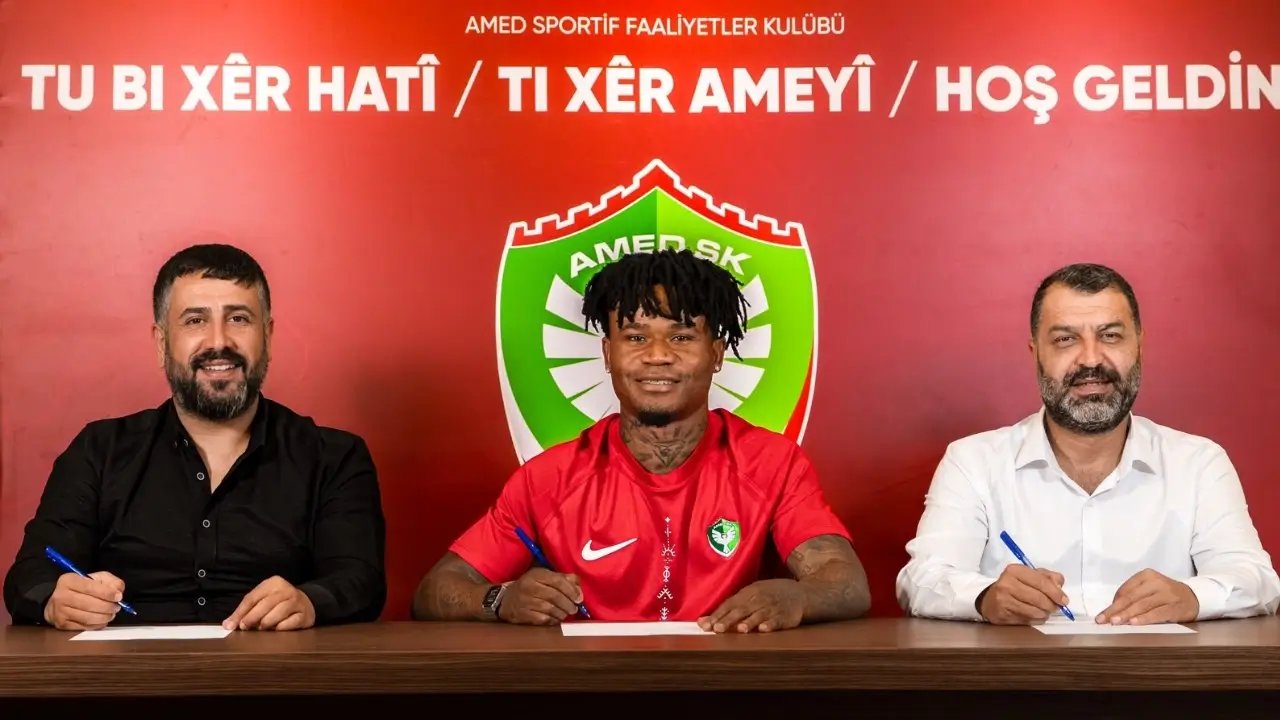 Gift Orban resmen Amedspor’da