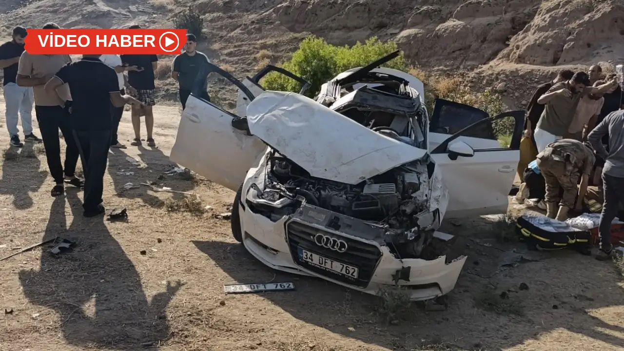 Şırnak’ta otomobil şarampole devrildi: 4 kişi ağır yaralı