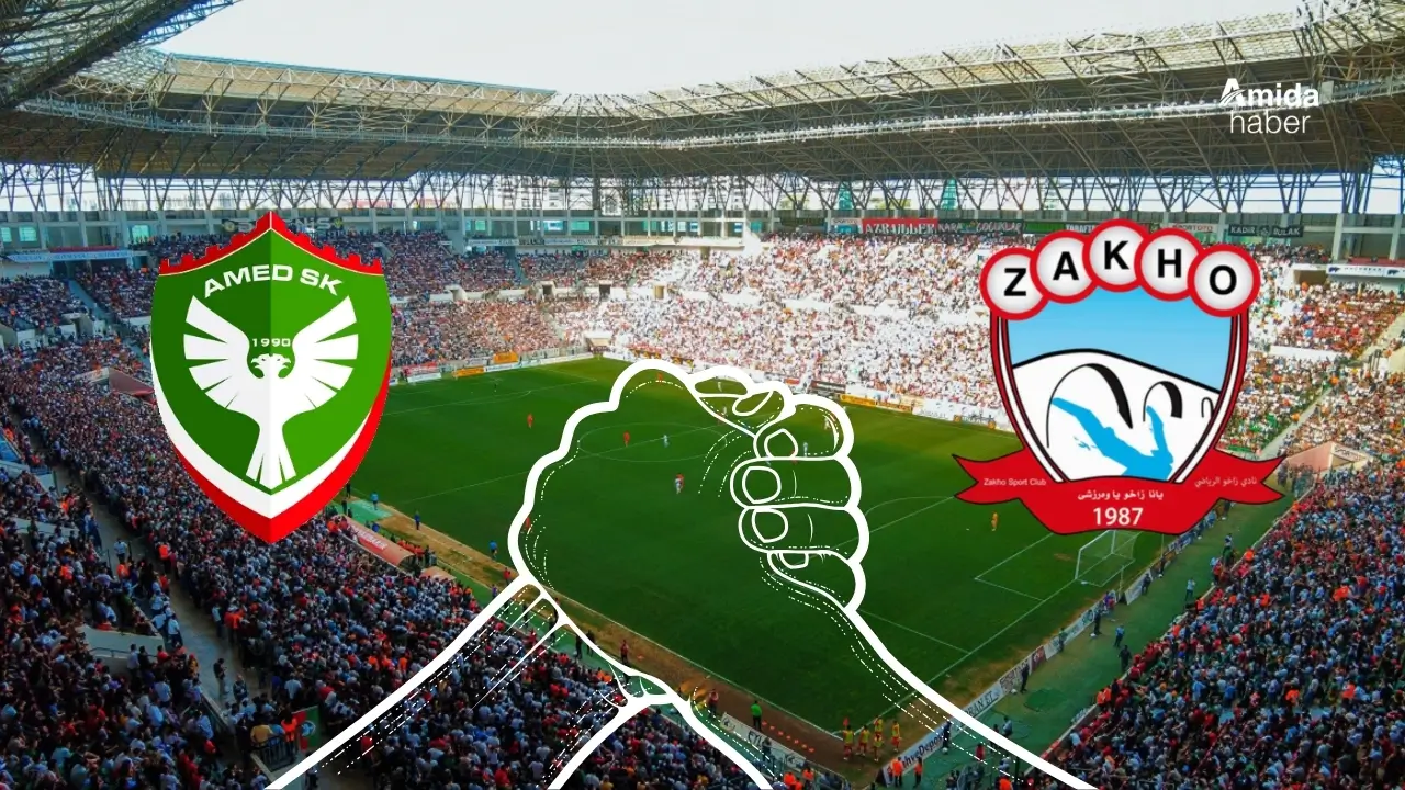 Amedspor – Zaho maçı başladı