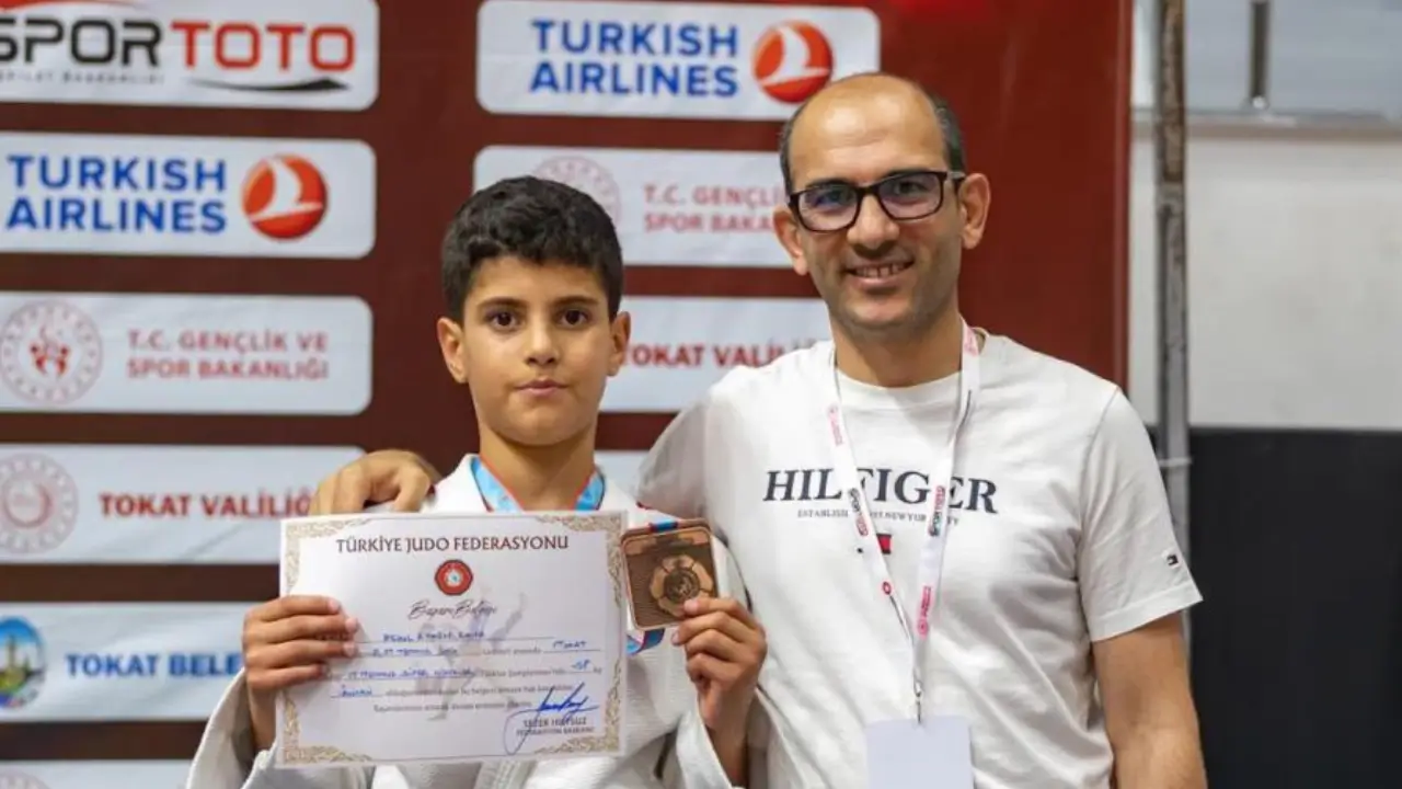 Vanlı judocu Türkiye üçüncüsü oldu