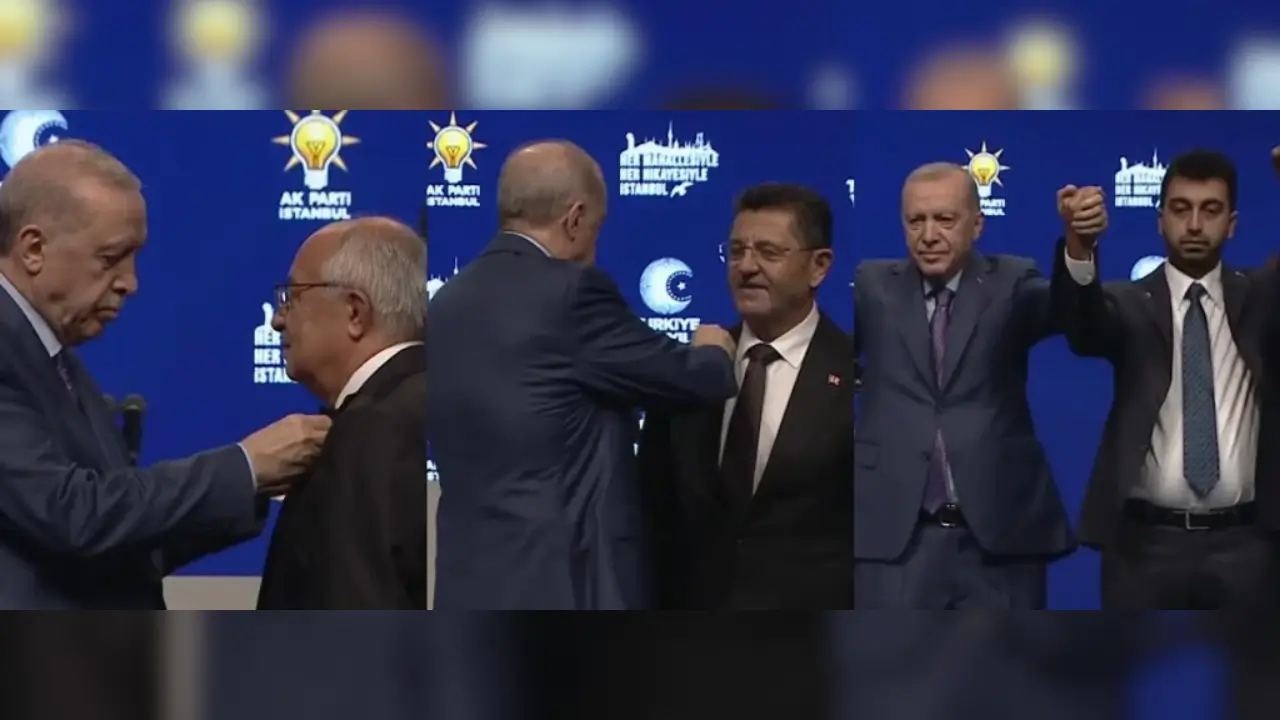 CHP'den seçilen 3 belediye başkanı AK Parti'ye katıldı