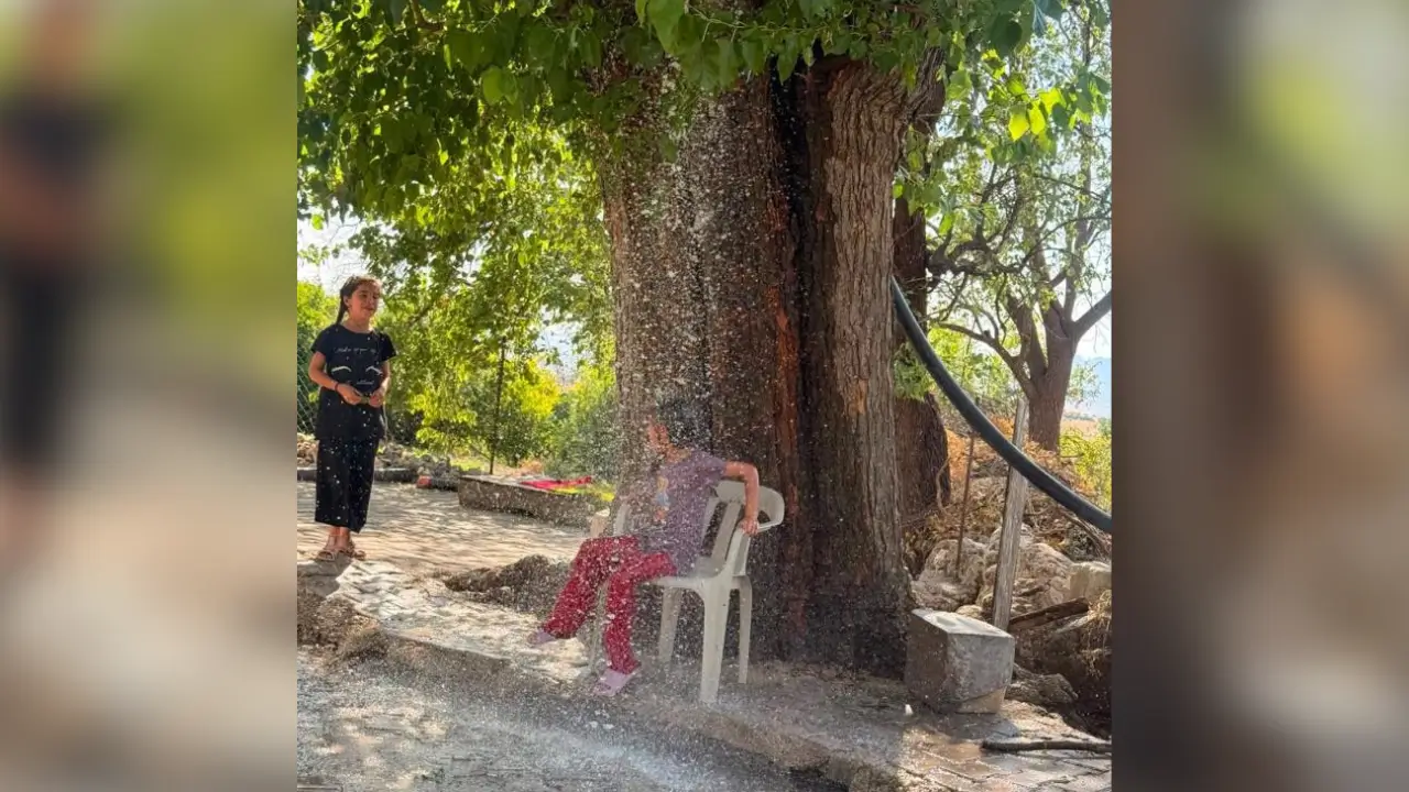 Diyarbakır'da serinleten buluş