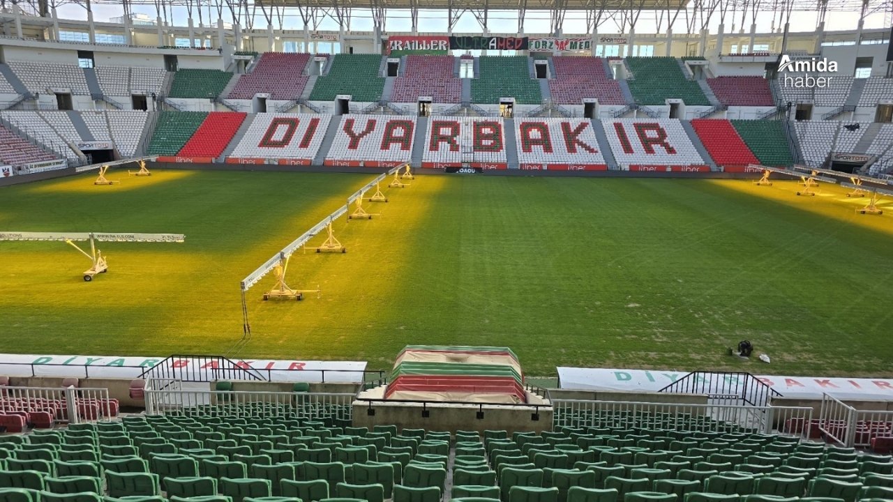 TFF inceledi: Diyarbakır Stadyumu Amedspor maçlarına hazır