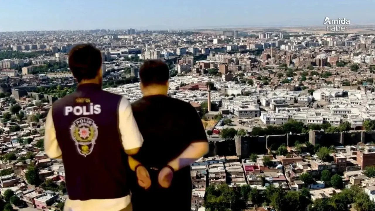 Diyarbakır’da polisten kaçan 6 şüpheliden 2’si tutuklandı