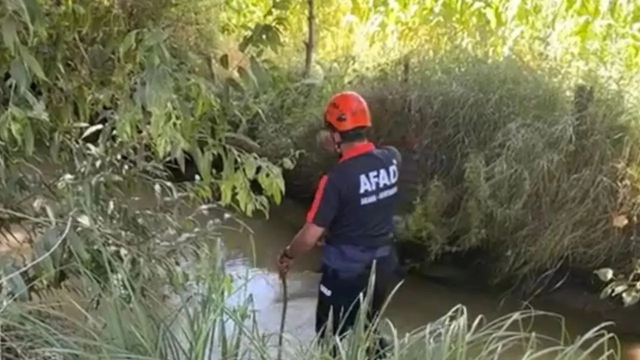 Kayıp çocuk sulama kanalında bulundu