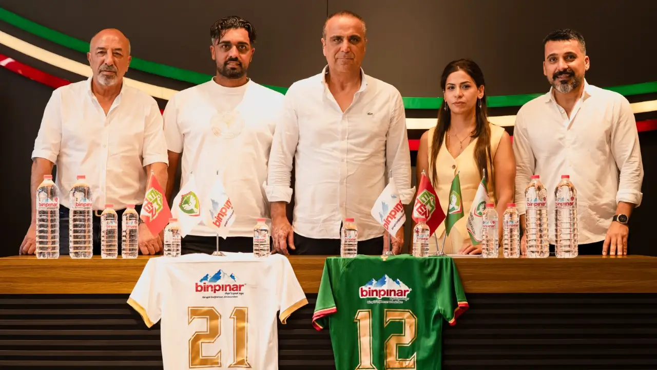 Amedspor, Binpınar Su ile sponsorluk anlaşmasını yeniledi