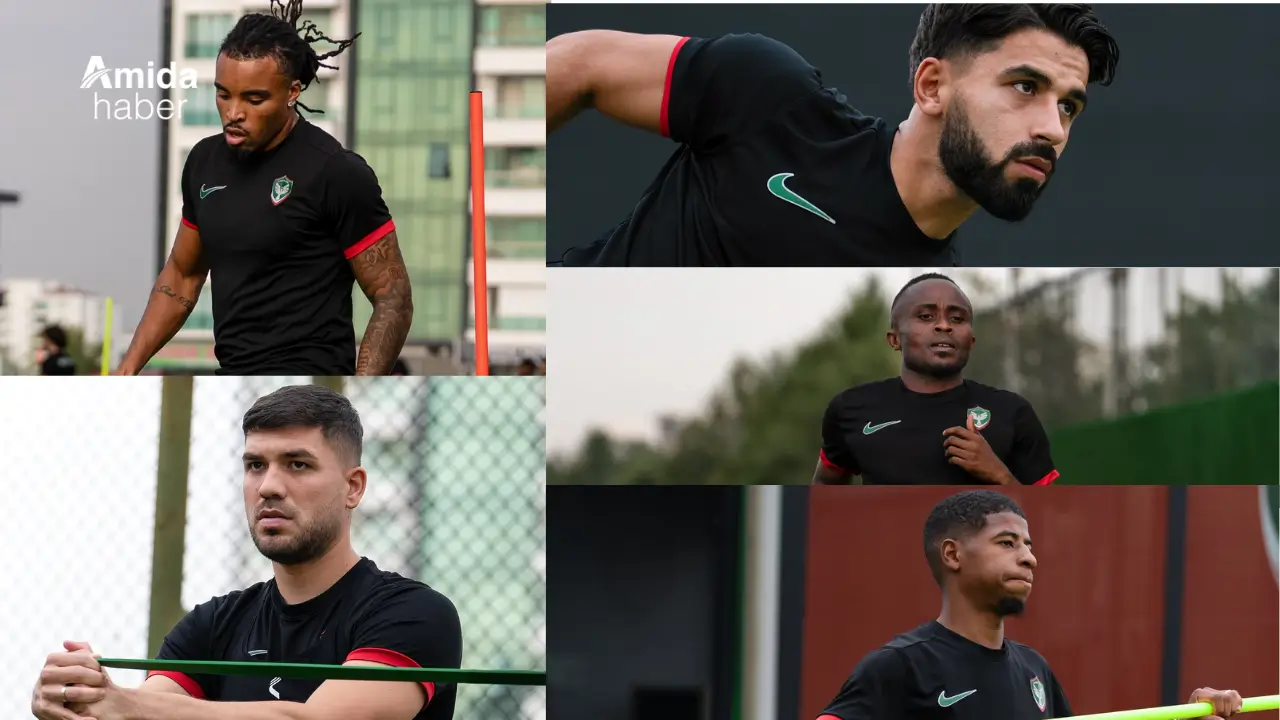 Amedspor, 5 yeni transferiyle Erzurumspor mesaisine başladı