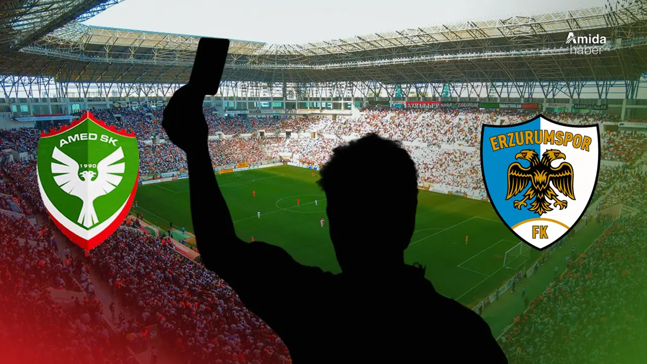 Amedspor-Erzurum maçını FİFA kokartlı hakem yönetecek