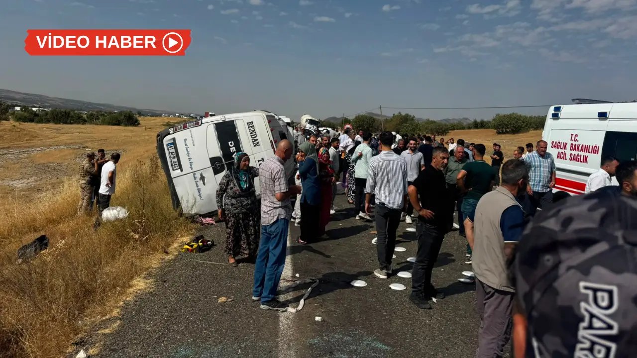 Diyarbakır’da katliam gibi kaza: 3 ölü, 17 yaralı