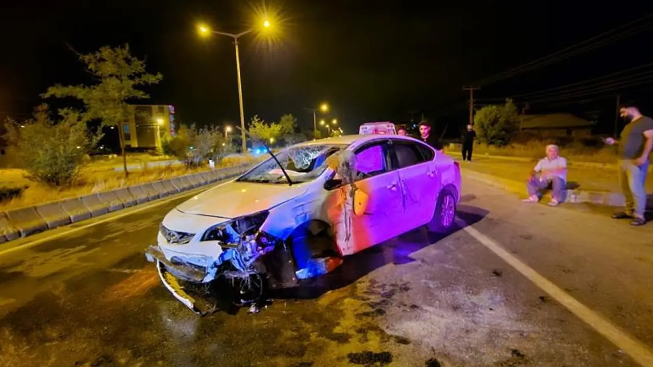 Muş’ta otomobil takla attı: 1 kişi yaralandı