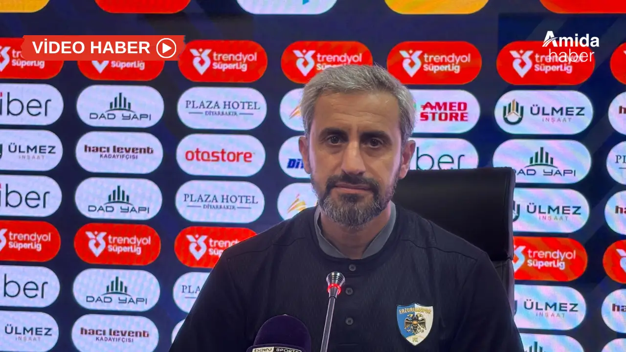 Erzurumspor’un hocasında Amedspor maçı değerlendirmesi