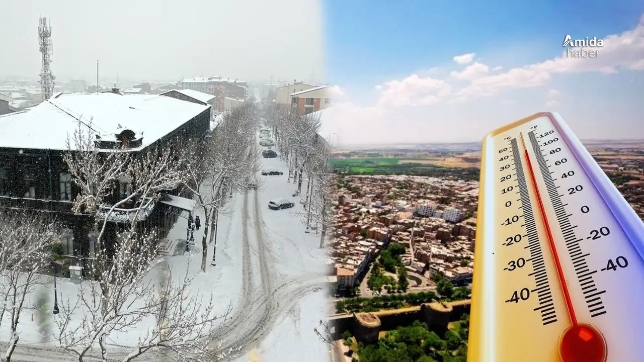 Diyarbakır kavrulurken, Kars beyaza büründü