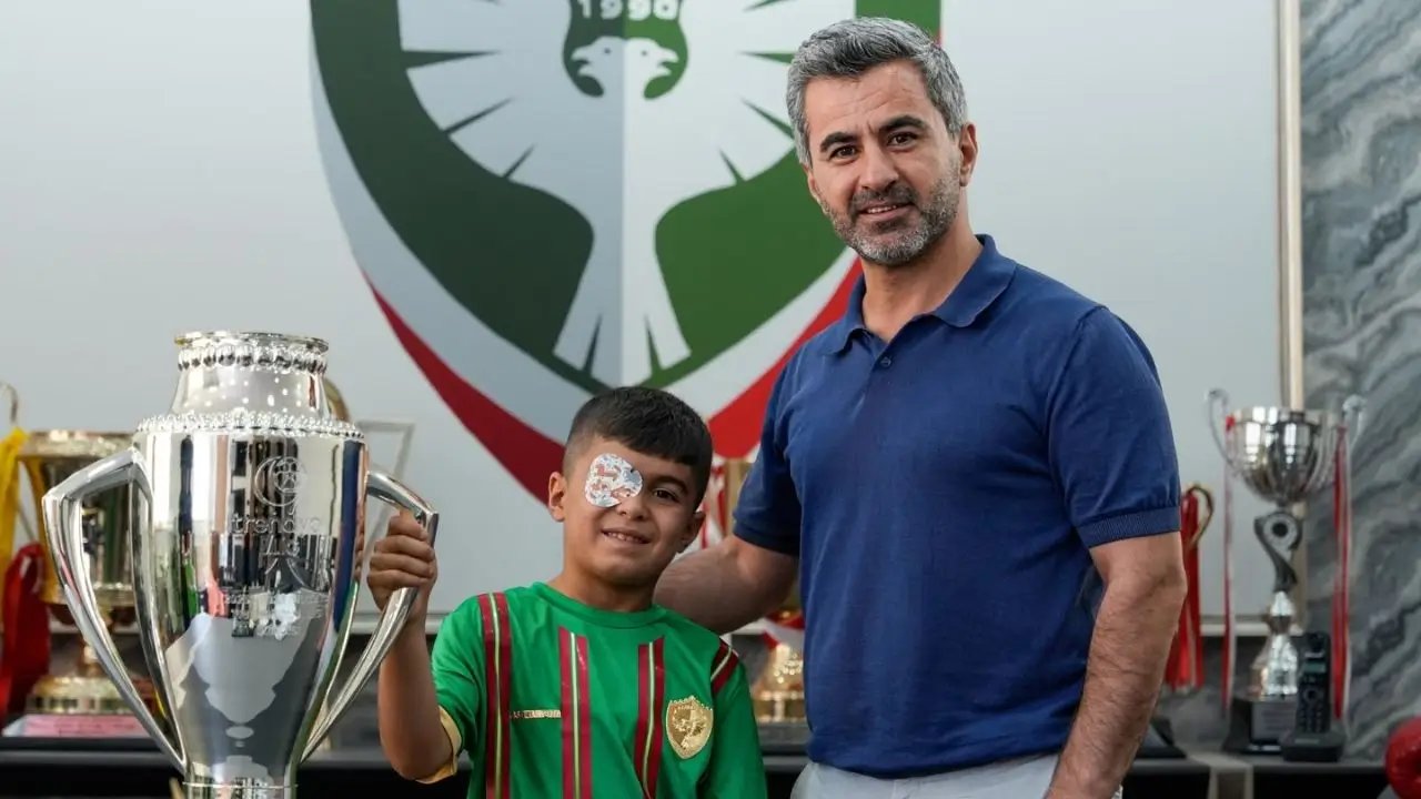 Amedspor’dan Hüseyin’e destek