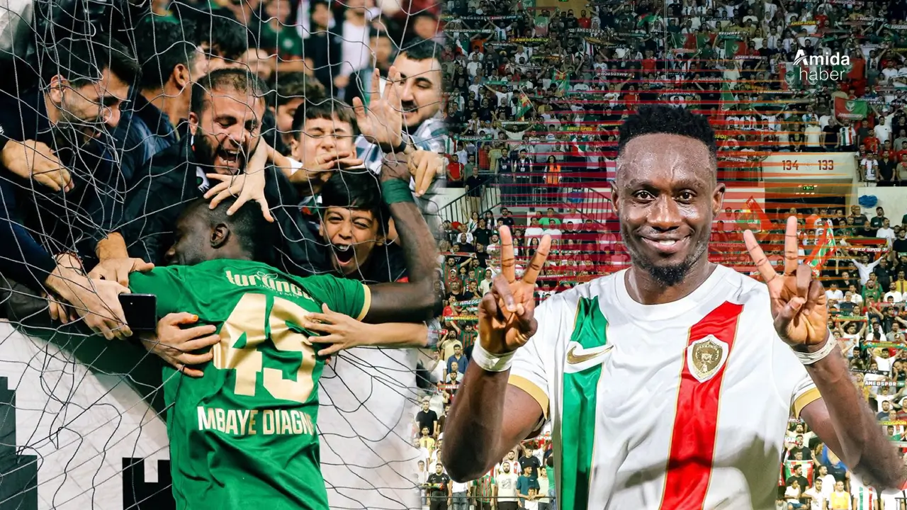 Amedspor’da Diagne’nin taraftara attığı ‘zarf’ tutmadı!