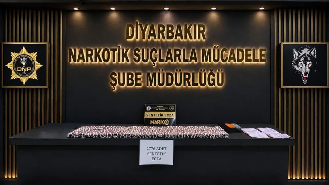 Diyarbakır’da uyuşturucu operasyonu: 2 şüpheliden 1’i tutuklandı.