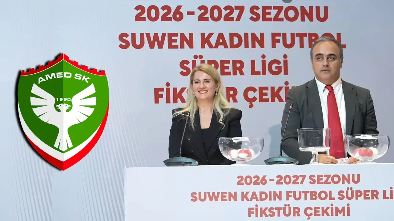 Amedspor kadınların ilk maçı belli oldu