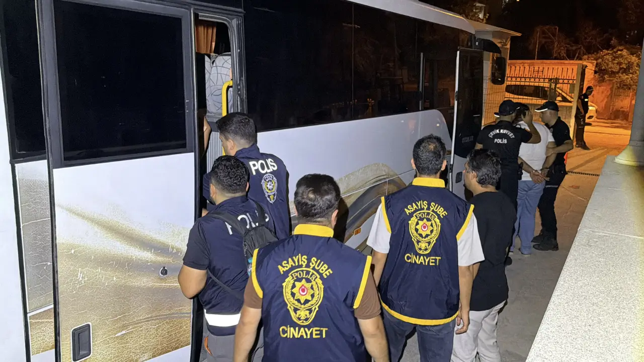 'Kirveler' suç örgütüne operasyon