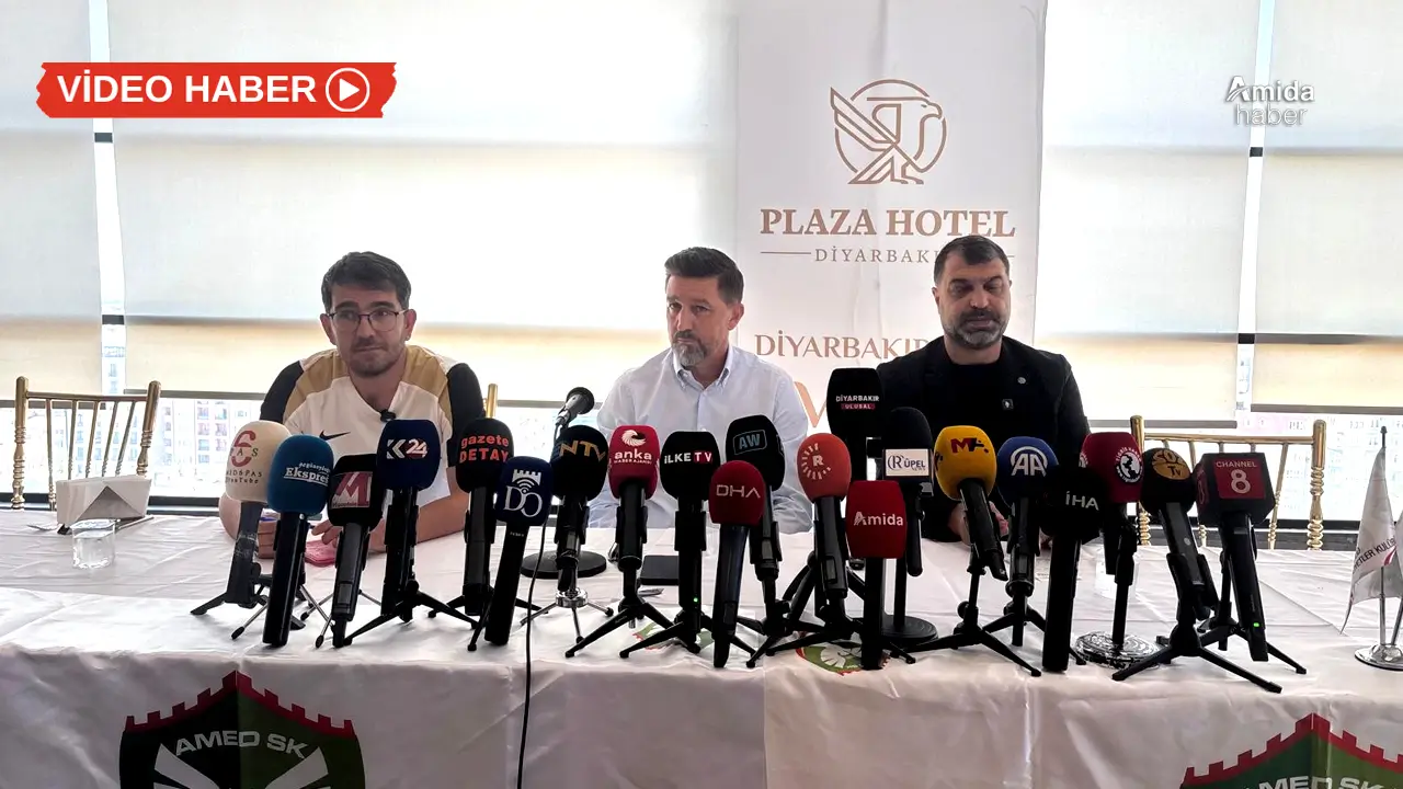 Amedspor teknik direktöründen Barcelona benzetmesine net yanıt