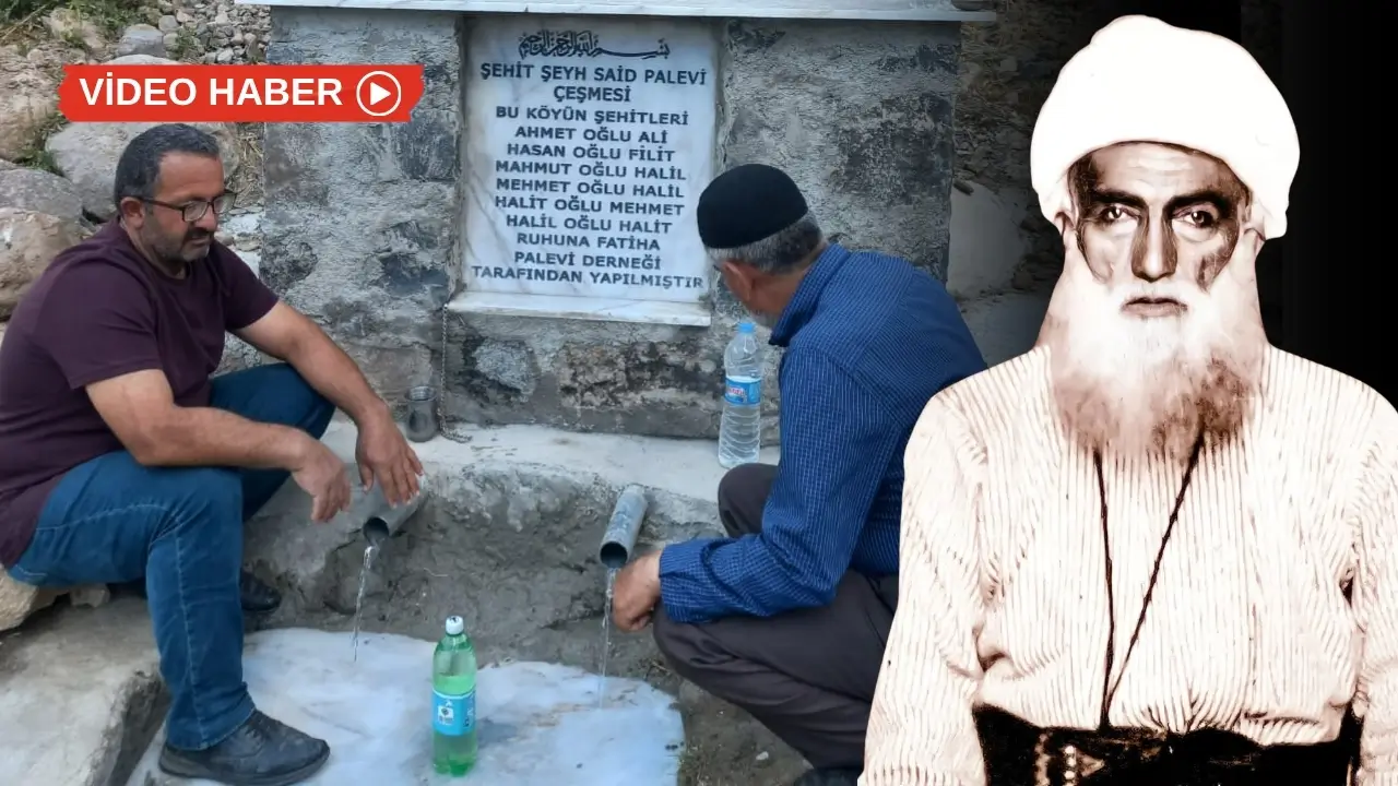 Şeyh Said’in sığındığı yerdeki gizemli su yeniden akıyor