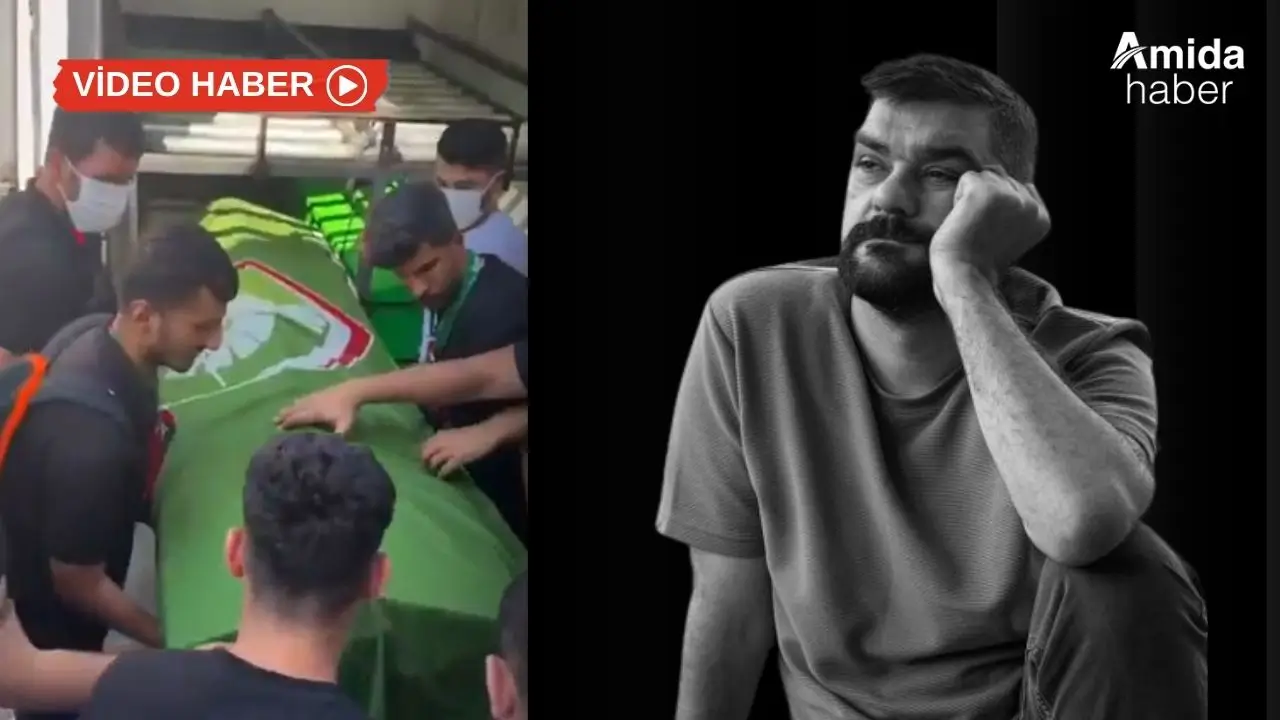 Amedspor tribünleri yasa boğuldu: Kaya’ya son veda