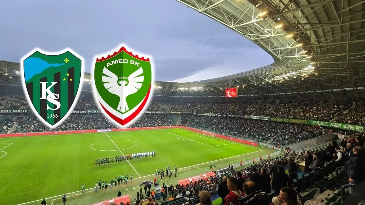 Amedspor-Kocaelispor 5'inci randevuda: İşte istatistikler
