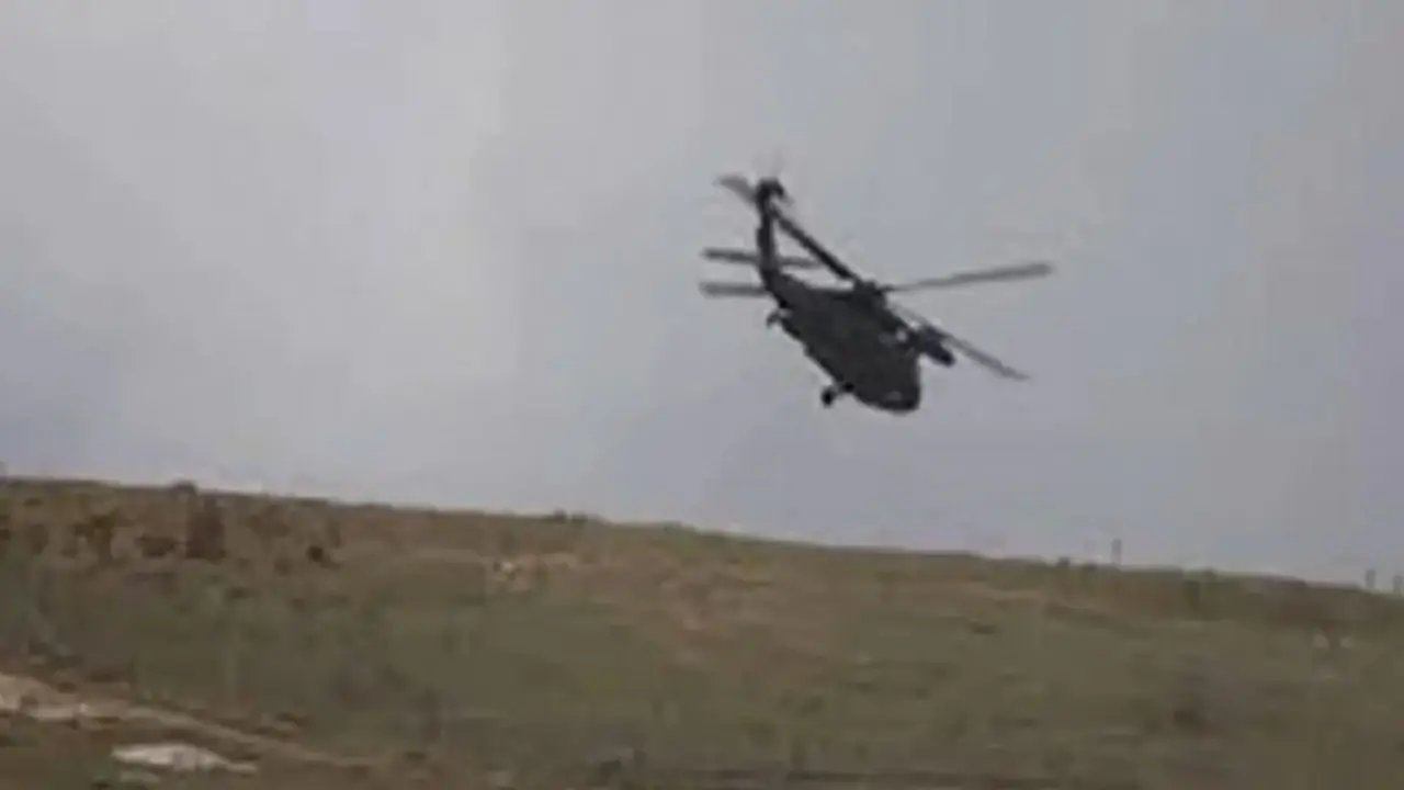 Giresun’da helikopter düştü: Ekipler bölgeye sevk edildi