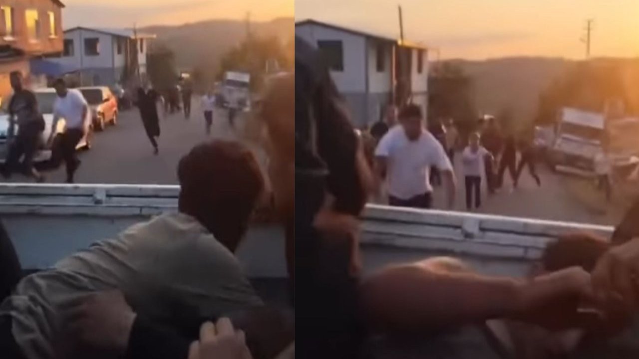 Ekmek parası için gittiler, linçten son anda kurtuldular